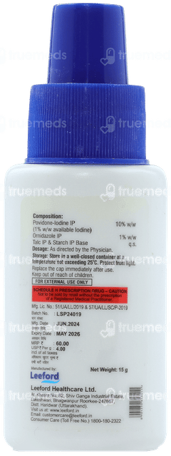Puradine Oz Powder 15 GM